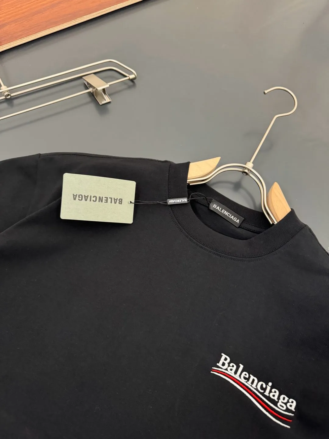 Balenciaga* *280g t logo New Arrival t ， ， Versatile ：White Black Sizes：S M L XL XXL